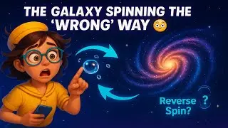 When a Galaxy Spins the Wrong Direction 🪐🧭 | The Mystery of Counter-Rotating Galaxies