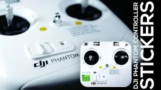 Installing The DJI Phantom 2 Controller Stickers