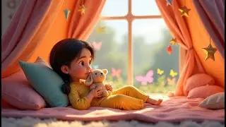 Snuggly Time Under the Blanket Fort | Cozy Bedtime Rhyme for Kids | Gentle Sleep Song
