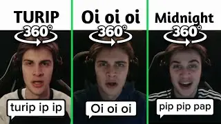 360&deg; VR Oi oi oi a eye eye meme Vs Tulip Vs Midnight City