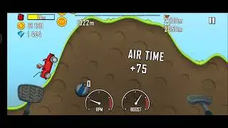 Hill climb racing - daily mission / drive 1000 distance in one run 