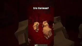 Новые детеныши пиглинов похожи на Эрика Картмана из Minecraft.