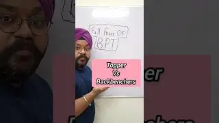 Full Form of BPT by Topper & Backbenchers 😂 #shorts #mathsfun #bpttheorem #ytshorts