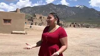 Church, Casket & Oppression in New Mexico&rsquo;s Taos Pueblo. @places.letsgeaux.6668