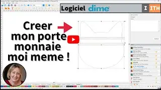Logiciel ITH - creer son porte monnaie ou pochette à partir d'une forme