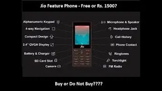 Jio Phone Unboxing | First Look | Review | Future Tech by Sachin