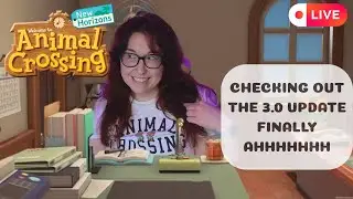 🔴 [LIVE] 🦤🐾 I HAVEN'T PLAYED ACNH 3.0 YET 🏝️ cozy acnh fun ✨