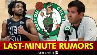 🚨LAST-MINIUTE Boston Celtics Trade Rumors Before 2026 NBA Trade Deadline