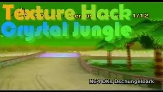 [Mario Kart Wii] Texture Hack - Crystal Jungle
