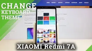 How to Change Keyboard Theme in XIAOMI Redmi 7A &ndash; Keyboard Settings