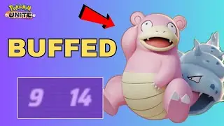 Buffed SLOWBRO Is More Tanky | Pokemon Unite