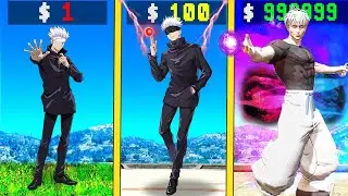 $1 GOJO to $1,000,000,000 SATORU GOJO in GTA 5