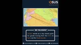 New Trade Route Unlocked: GCC to Syria via Jordan | OSUS Logistics