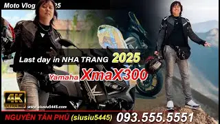 Ngày cuối tại Nha Trang cùng 2 em XMAX 300 và BMW 400 GT I Đường về SG có gì HOT ???