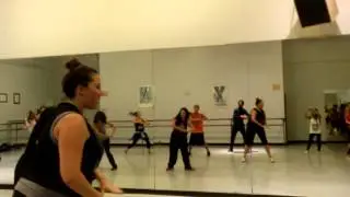 Dancing at jimmy defore dance studio