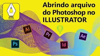 Abrindo arquivo do Photoshop no Illustrator