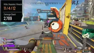 11 KILL 2.7K DAMAGE #apexlegends #gamesclip #apex