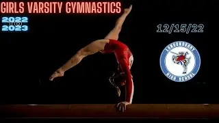LHS Girls Varsity Gymnastics on December 15th 2022