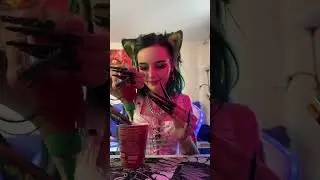 Eating by nails🤯 inst: marynased 