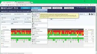 Accedian PVX Skylight Menu Overview
