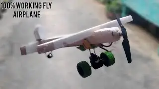 How to make a airplanes from usedbottles | Making airplanes from thermocol brings unexpected results