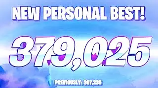 New Fortnitemares Horde Rush Solo 379,025 Score *WORLD RECORD*