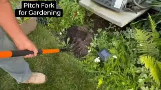 Pitch Fork for Gardening | Year-Round Yard Work Must-Have!