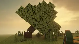 DESTRUINDO O MINECRAFT COM FÍSICA REALISTA!