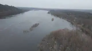 Flood season near Wisconsin Dells