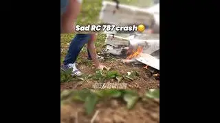 Sad RC 787 plane crash😔