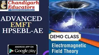 Electromagnetic Field Theory [EMFT ] || Demo Class [Lec-01 ]||HPSEBL-AE || Chandigarh Educators