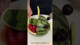 How to Make Amazing Watermelon Art &mdash; Satisfying and Creative Knife Tricks for Stunning Designs