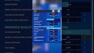 BEST Fortnite SETTINGS 😈