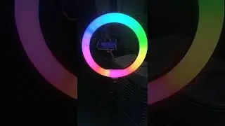 #light  stand #RGB Led soft ring light