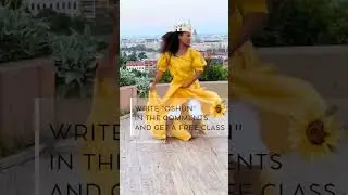 Oshun🌻🍯 8 de sept afro timba Online class #cubandance