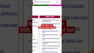 Join indian navy agipath Agni veer Ssr,Mr admit card 2023