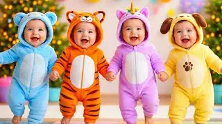 Dudi Dudi Dam Dam 🕺 | Cute Baby Dance Song Video 💕🎶