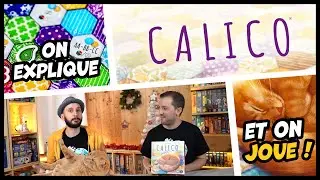 On explique et on joue à Calico