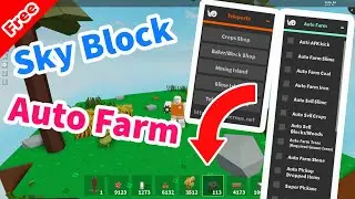 [Free] Roblox Skyblock Script | Auto farm slime/ores/coins etc with free level 7 exploit | Working!