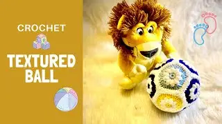 Crochet Textured Ball | Crochet Toy | Granny Motif Ball | Tutorial in தமிழ்