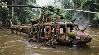 Abandoned in a Jungle River for Decades The Forgotten Helicopter's Impossible Restoration!