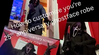How to customize you’re #25thanniversaryghostfacecostume #scream#viral#shortsfeed#fanfilm#2026#home