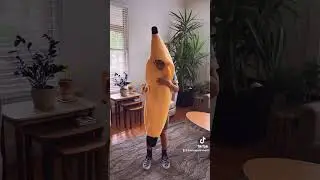 He is what he eats 🍌🗡️ #funny
