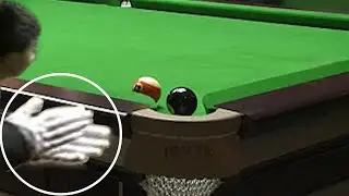 Stephen Hendry Black ball Exhibition Shot | Chinese 8 ball