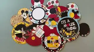 Mouse Mania: Mickey Mini Scrapbook Album