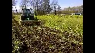 Charrue Express Perrein 3m00 destruction d'engrais verts