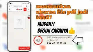 Cara memperkecil ukuran file pdf