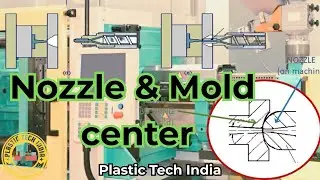 🎯  Nozzle aur Mold Centering Ka Sahi Tarika zero Leakage | Better Production | Plastic Tech India