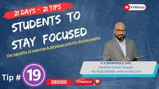 Students to Stay Focused Tip#19 by VVMinds