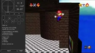 Super Mario 64 Island - BLJLess Bowser Course Entry (-30f) [TAS] (ft. Meganexe997)